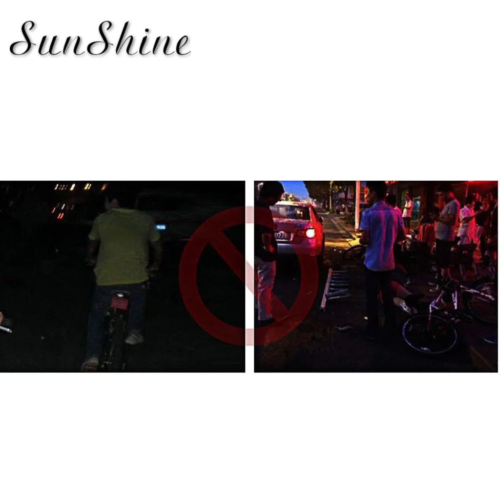 1 шт. черный велосипедный мигающий Головной фонарь на переднее колесо