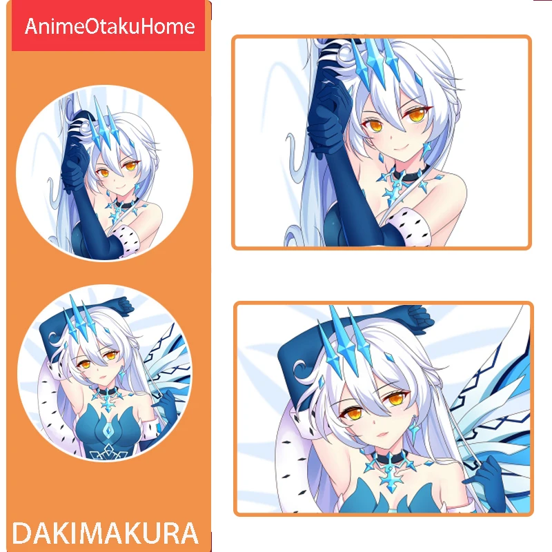 

Anime Honkai Impact 3 Kiana Kaslana Yae Sakura Pillow Cover Hugging Pillowcase Otaku Bedding Decoration Dakimakura Pillow Case