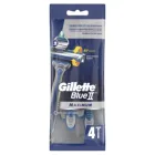 Одноразовые мужские бритвы Gillette BlueII Maximum 4шт.