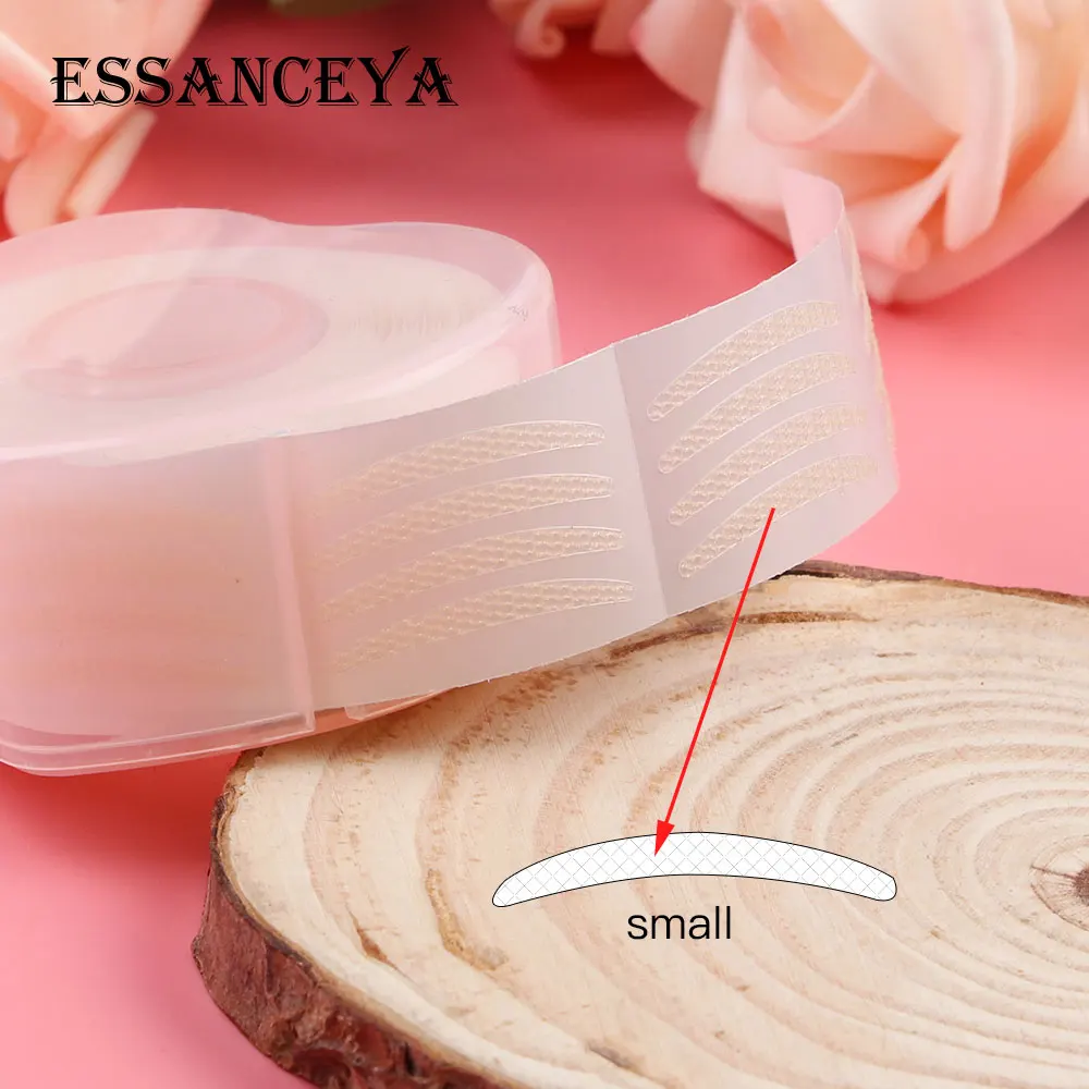 Small Size ESSANCEYA 1 коробка S/L лента для век наклейка невидимая паста для век Прозрачная Самоклеящаяся Двойная лента для век большие глаза инструменты - Цвет: Small Size
