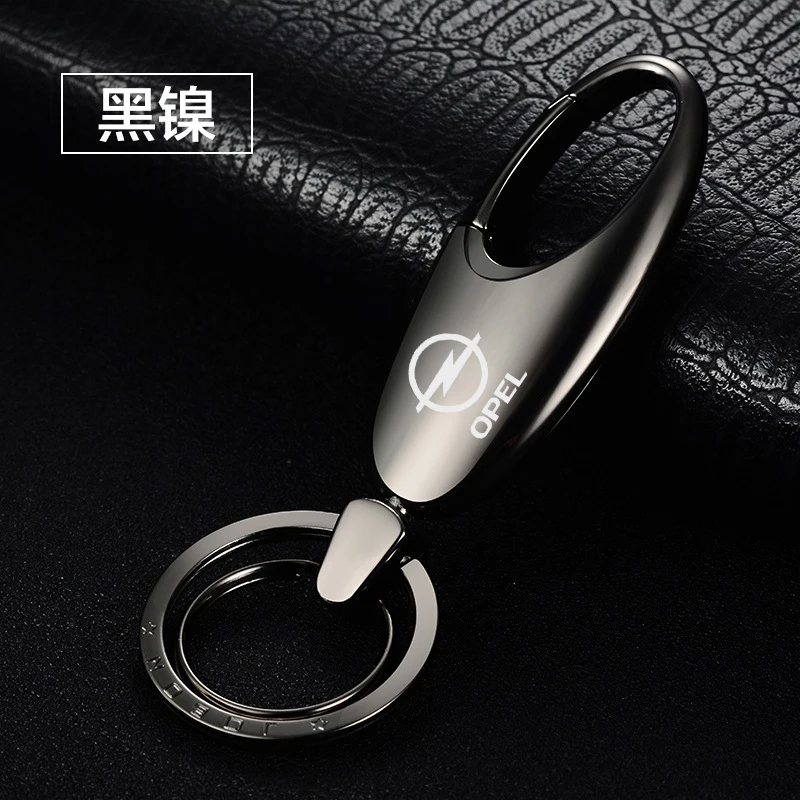 

Car Keychain Alloy Metal Clasps Hooks Buckle Waist Keychain for opel insignia astra h j g corsa d zafira b accessories