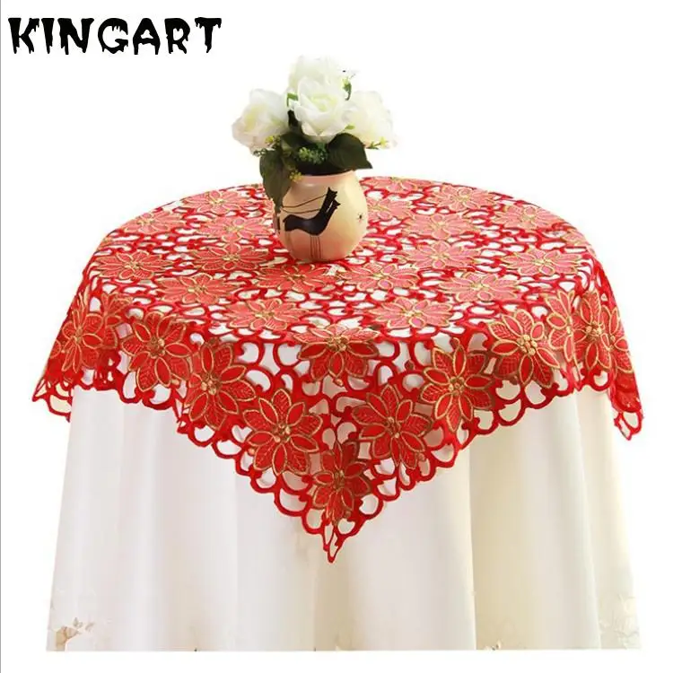 

Round Wedding Table Cloth Luxury Crochet Table Cloth Mantel Tea Table Runner Embroidery Tablecloth Christmas Dinning Table Cover