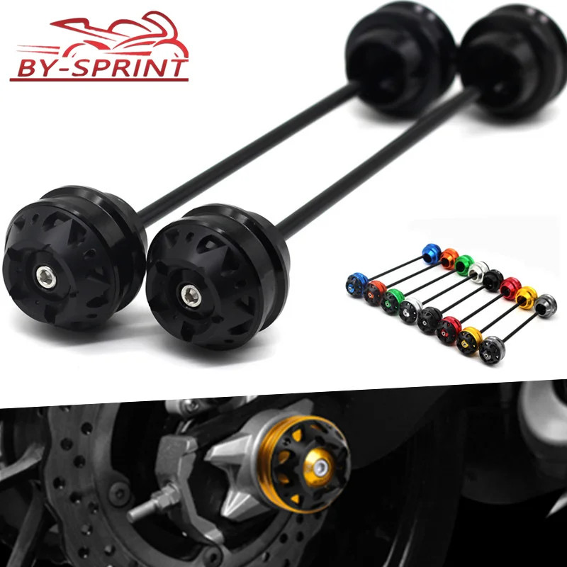 Мотоцикл CNC мост вилка колеса протектор крушение ползунки защита от падения