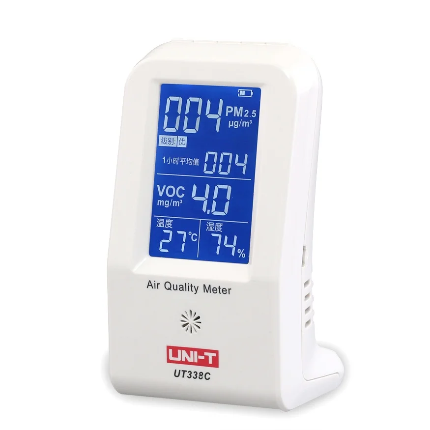 UNI-T UT338C 7 в 1 детектор формальдегида VOC PM2.5 тестер контроля качества воздуха