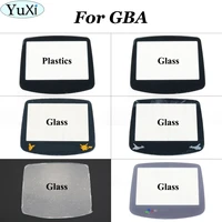 yuxi for gameboy advance plastic glass screen replacement plastic glass display protector lens for gba console
