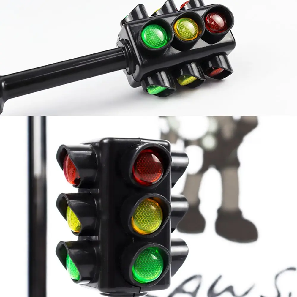 

Early Education Simulation Classic Toys Traffic Light Plastic Model Signal Lamp Traffic Lights Mini Children's Toys