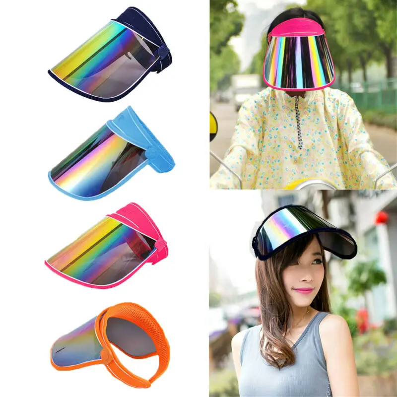 Спортивная солнцезащитная Кепка с козырьком регулируемая на все лицо