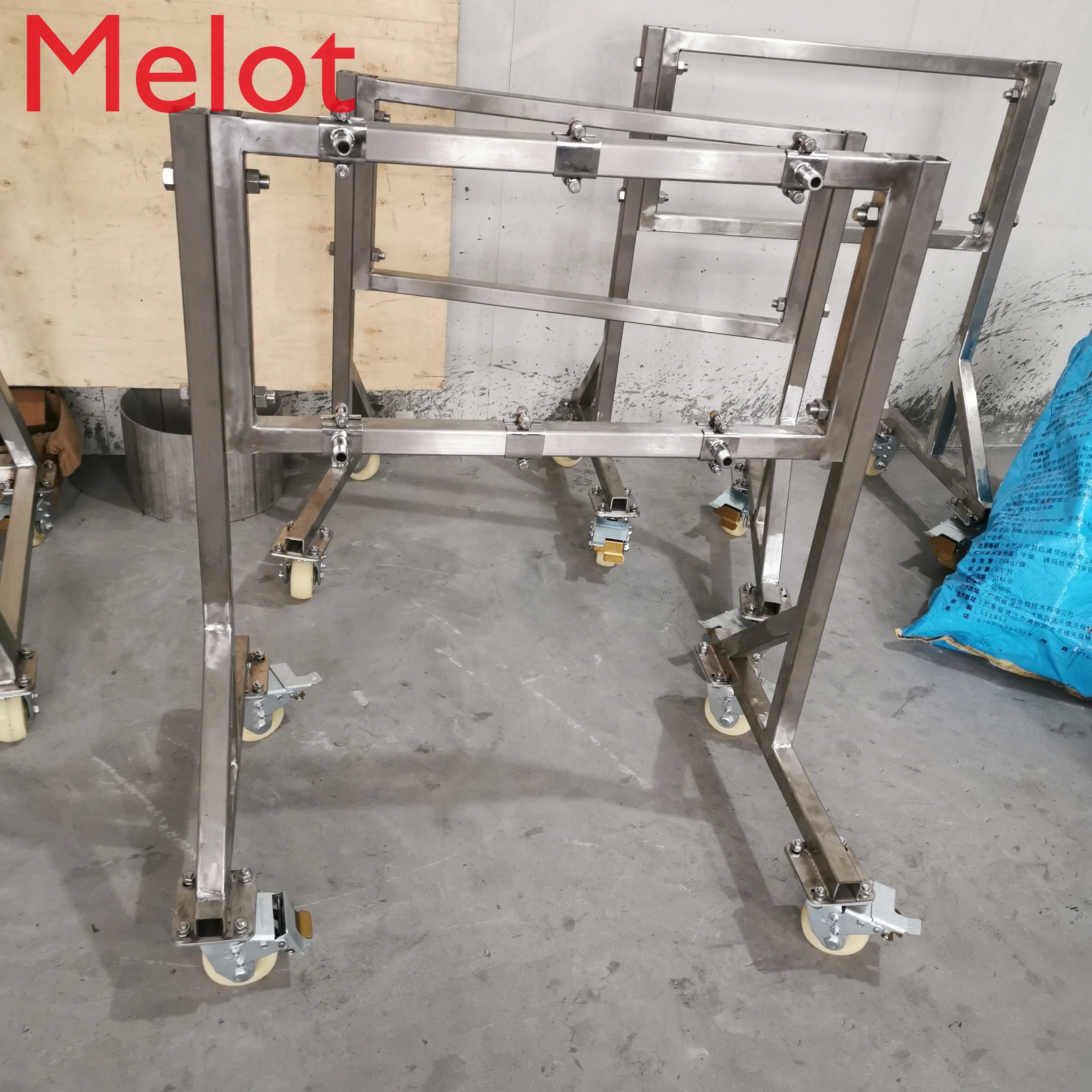 

Стеллаж для извлечения продуктов из нержавеющей стали JQ