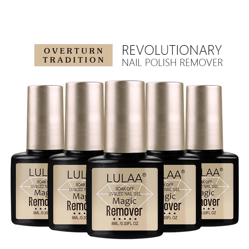 УФ гель для ногтей Burst Magic Nail Remover Жидкость удаления липкого слоя Замачивание Гель