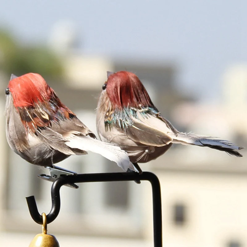 Искусственная пена для птиц с перьями 1 шт. | Дом и сад
