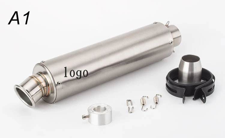 Модифицированная выхлопная труба мотоцикла глушитель R15 V3 MT03 RS150 Y15 SV650 NINJA250 51 мм