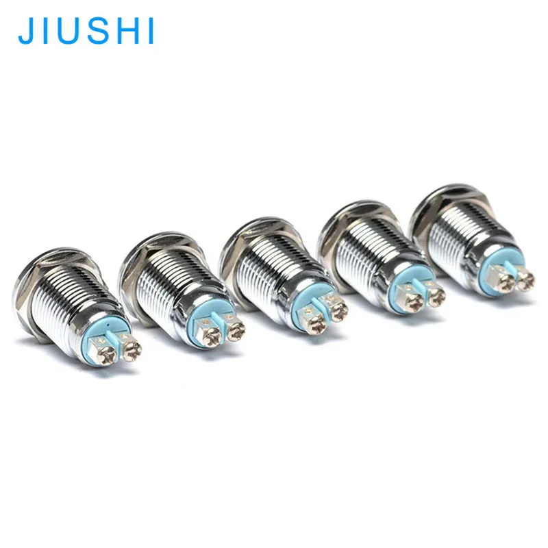 10 шт. водонепроницаемые светодиодсветодиодный сигнальные лампы 12 мм В/24 В/220 В