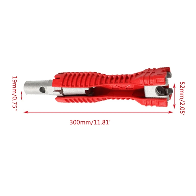 

Socket Installer Wrench Multifunctional Double-Head Fastening Dismounting Device Plumbing Repair Installation Hand Tools