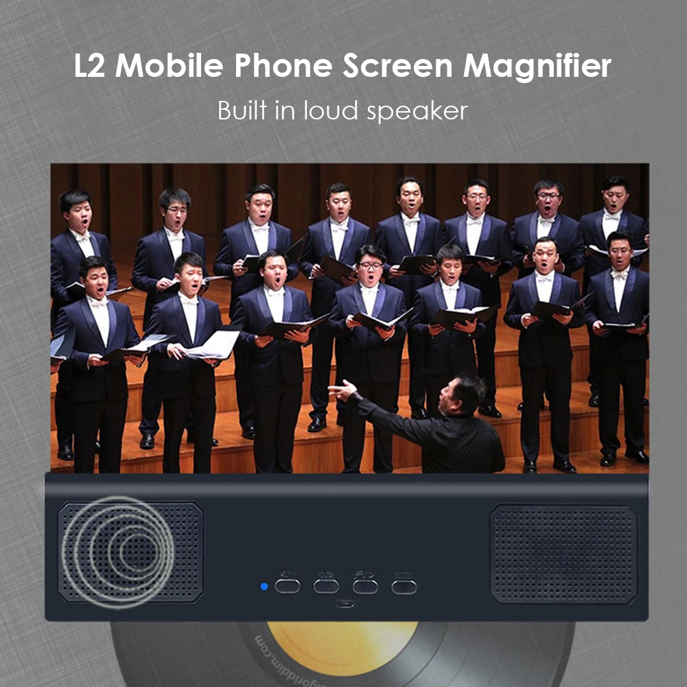 Подставка держатель для телефона 12 дюймов|Увеличительные экраны смартфонов| |