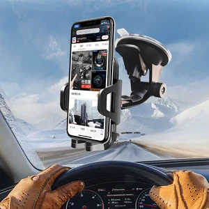 car phone holder suction 360 degree rotation windshield sucker for mobile cell phone universal in car stand bracket mount free global shipping