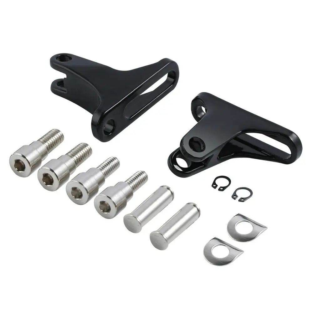 Motorcycle Rear Passenger FootPegs Footboard Mounts For Harley Touring Road King Electra Glide 1993-2020 | Автомобили и мотоциклы