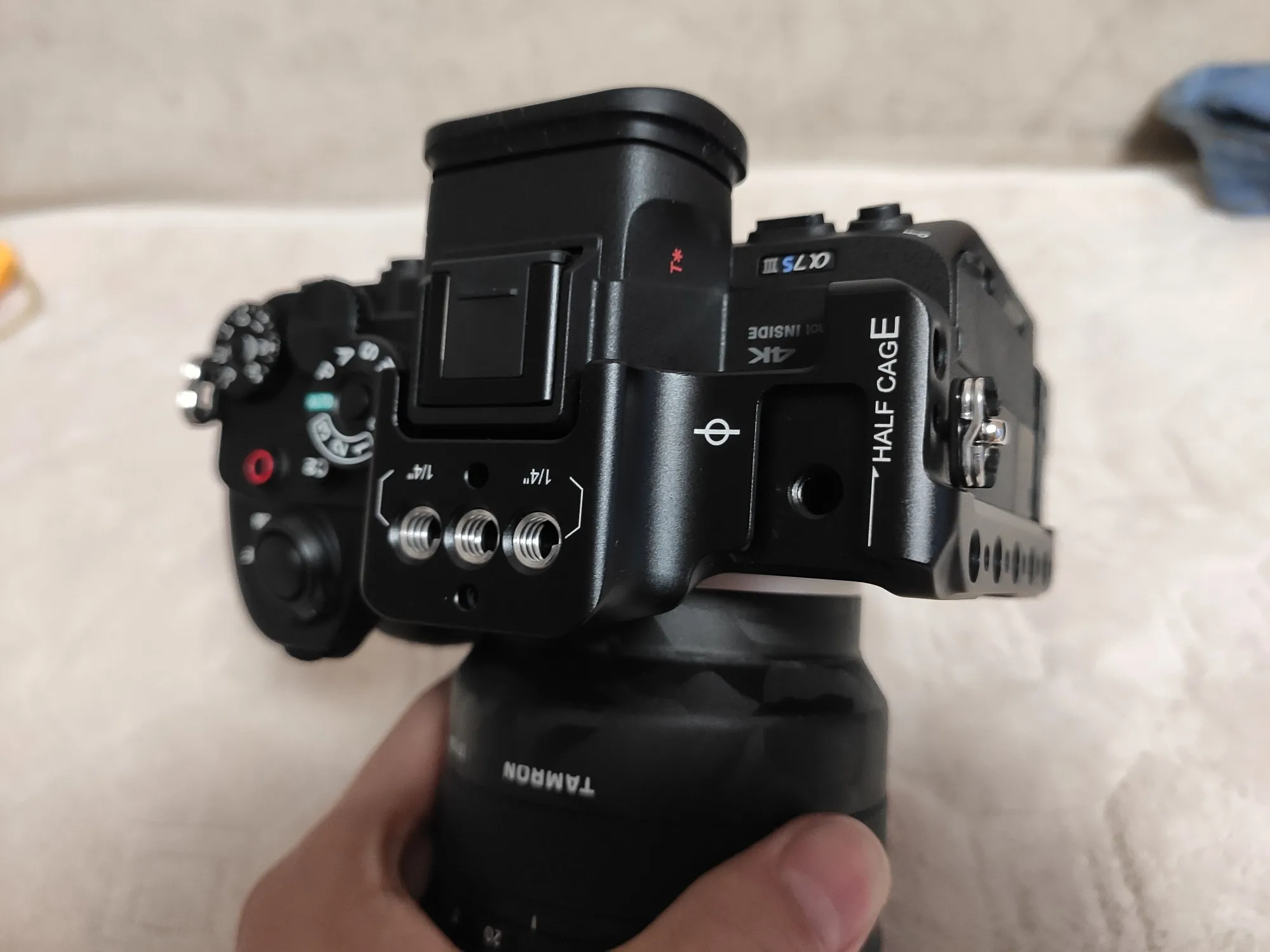 Чехол Tilta для камеры Sony A7SIII A7S3 Полная Клетка/полуклетка защитный чехол Боковая