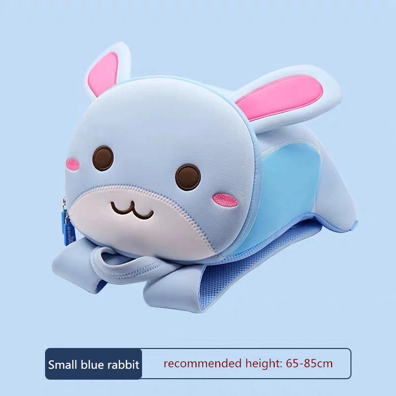 S blue rabbit Рюкзак NOHOO с 3D рисунком, Детская сумка для девочек и мальчиков, школьные сумки mochila escolar, милые водонепроницаемые Рюкзаки для детского сада - Цвет: S blue rabbit