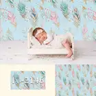 Фон для фотосъемки новорожденных малышей фон для фотостудии фотобудка фоны перья баннер на день рождения