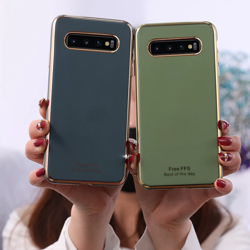 Чехол для телефона YUETUO чехол samsung galaxy s10 plus e s10e s 10 s10plus силиконовые аксессуары |