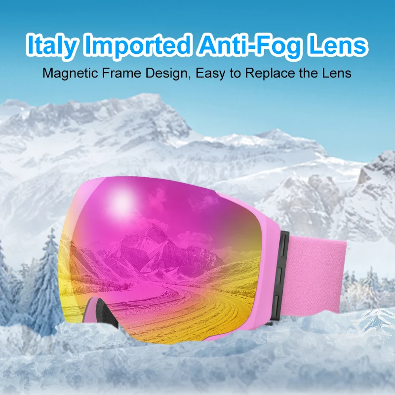 Очки Лыжные X Tiger для мужчин и женщин уличные зимние спортивные очки сноуборда