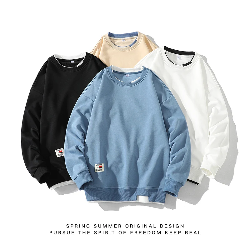

Male Essentials Hoodie Sweatshirt Autumn Japanese Street Casual Trendy Minimalist Couple Sports Oversized Sweatshirt for Teens