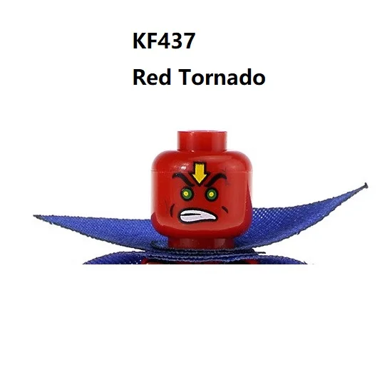 Super Hero Red Tornado Building Blocks Mini Action Figure Toys |