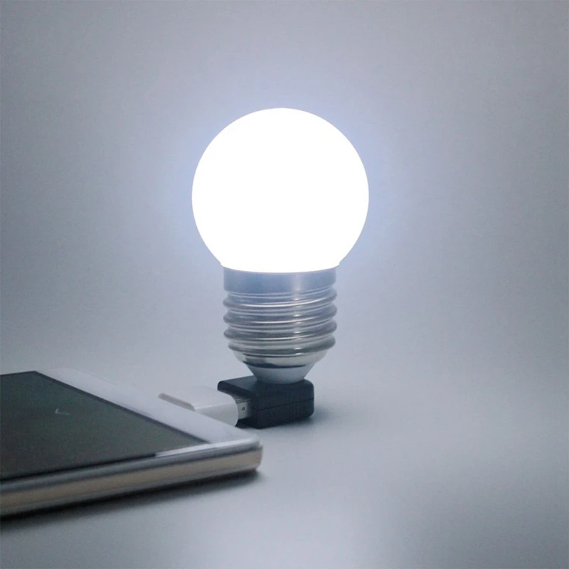 

USB LED Bulb Mini Night light Led Night Laptop Desktop lamp Clamp Flexible usb light Outdoor Flashlight Emergency Lamp