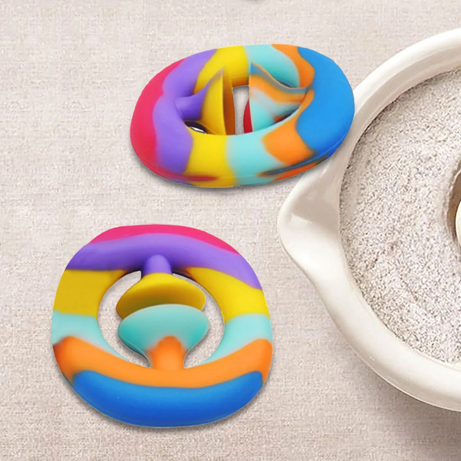 

NEW Fidgets Antistress Toys Hand Grip Ring Relief Stress Sensory Toy Autism Special Needs Anxiety Reliever Grip Ball Figet Toys