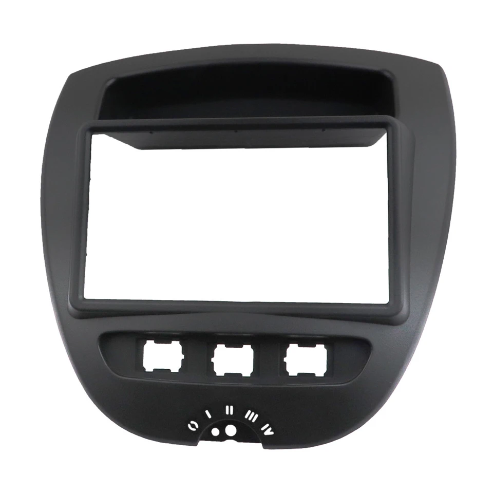 2Din Пыльник DVD стерео панель для Toyota* Aygo*/Citroen* C1/≥g* eot 107 2005- рамка панель приборной панели Установка отделка комплект