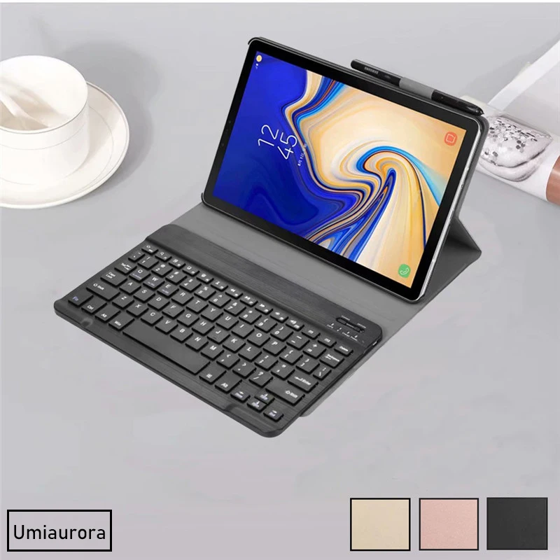 

Case for Samsung Galaxy Tab S7 FE Plus 12.4 SM T875 T975 T735 Wireless Keyboard Case Stand Cover For Tab A7 S6 Lite 10.4 2021