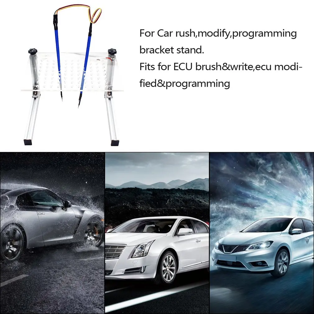 Светодиодный рамка булавки с сеткой и 4 зонд ручки Тесты карандаш Мощность для