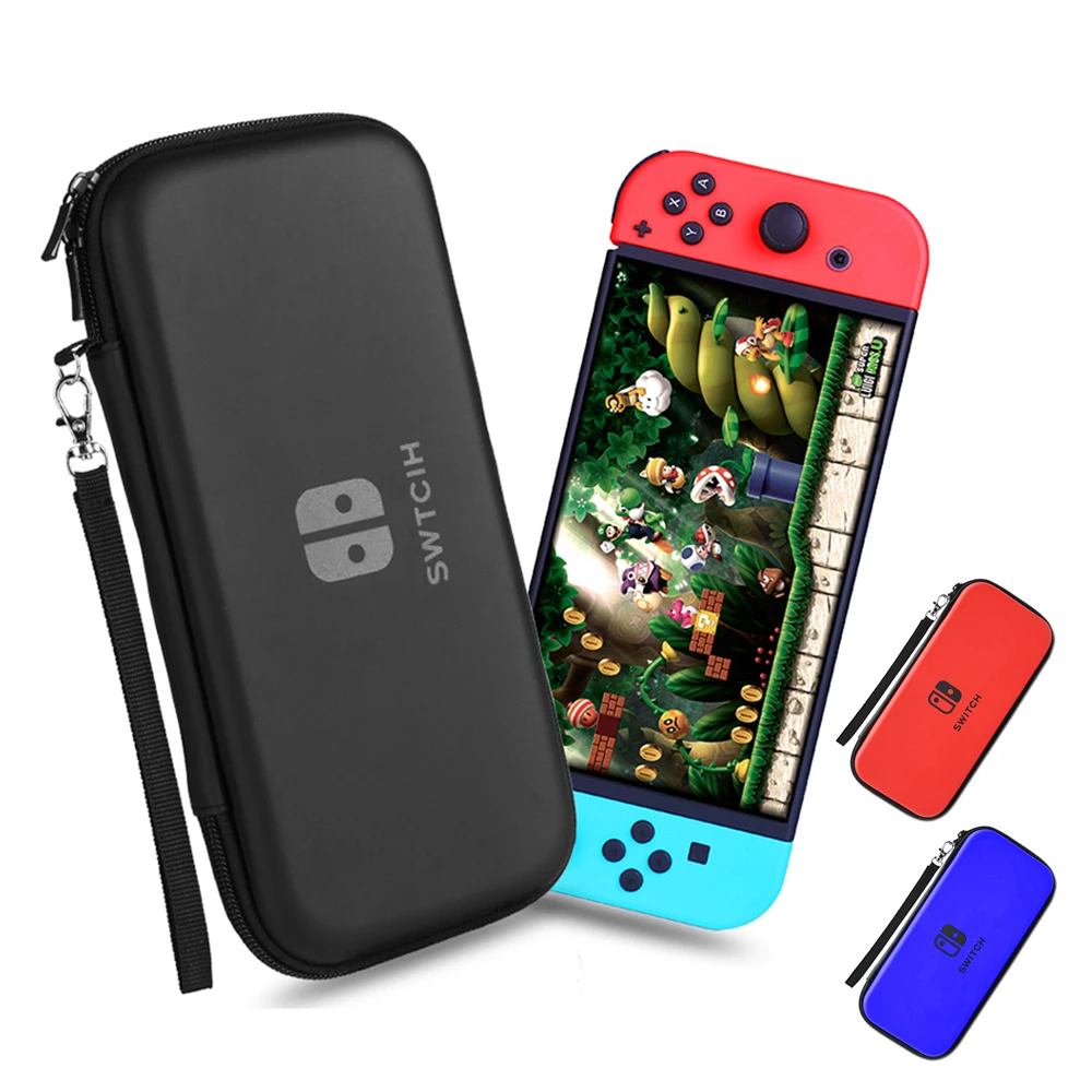 

Bolsa de almacenamiento para Nintendo Switch, funda impermeable lujo consola Switch NS, accesorios juegos