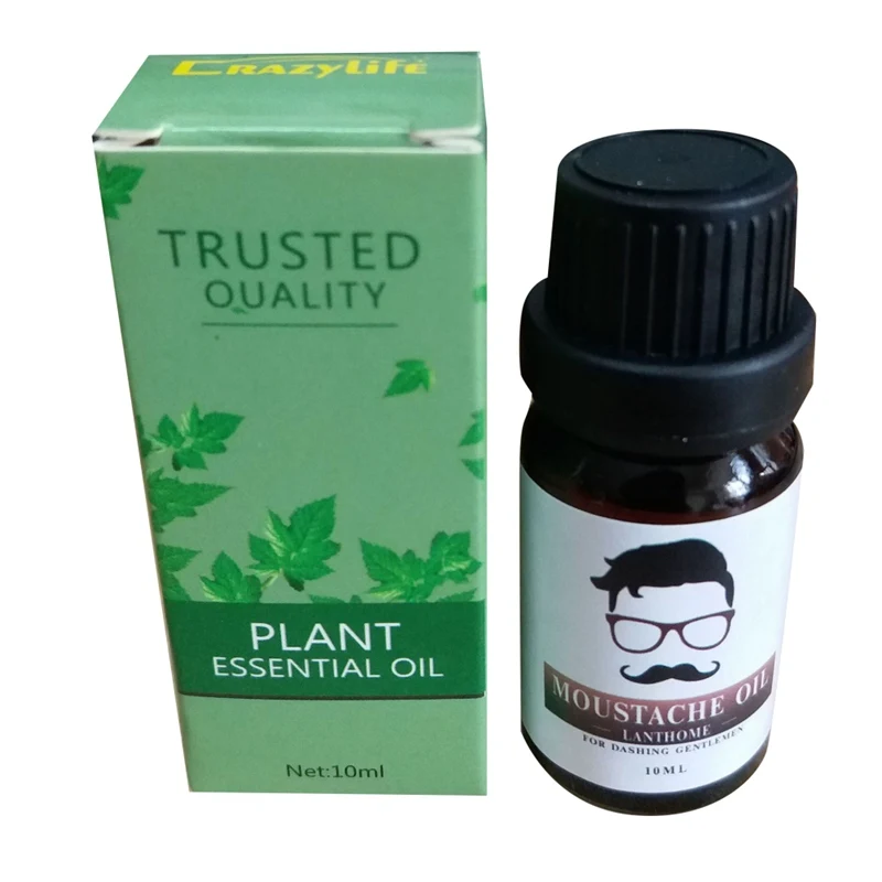 10 мл масло для бороды крем роста Усы Набор оставляющий кондиционер выращивания |