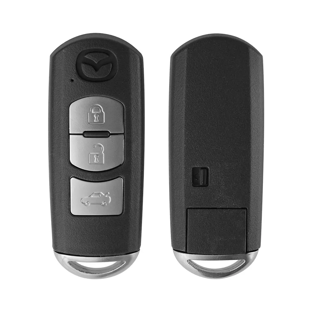 Okeytech 2/3 кнопка ключ дистанционного управления Fob Shell для Mazda X-5 Summit Axela Atenza M3 M6 автоматическое дистанционное управление ключ с Uncut Blade