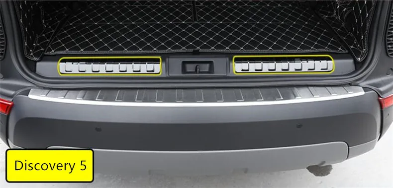 Защитная накладка на задний бампер для Land Rover Discovery 5 LR5 2017-2021 | Автомобили и