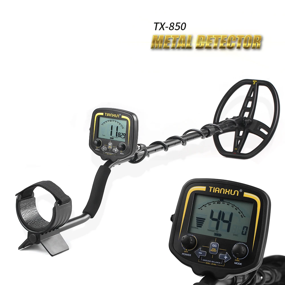 

TX-850 professional Metal Detector Underground Search Gold detector Digger Treasure Hunter Metal Finder Treasures Seeking Tool