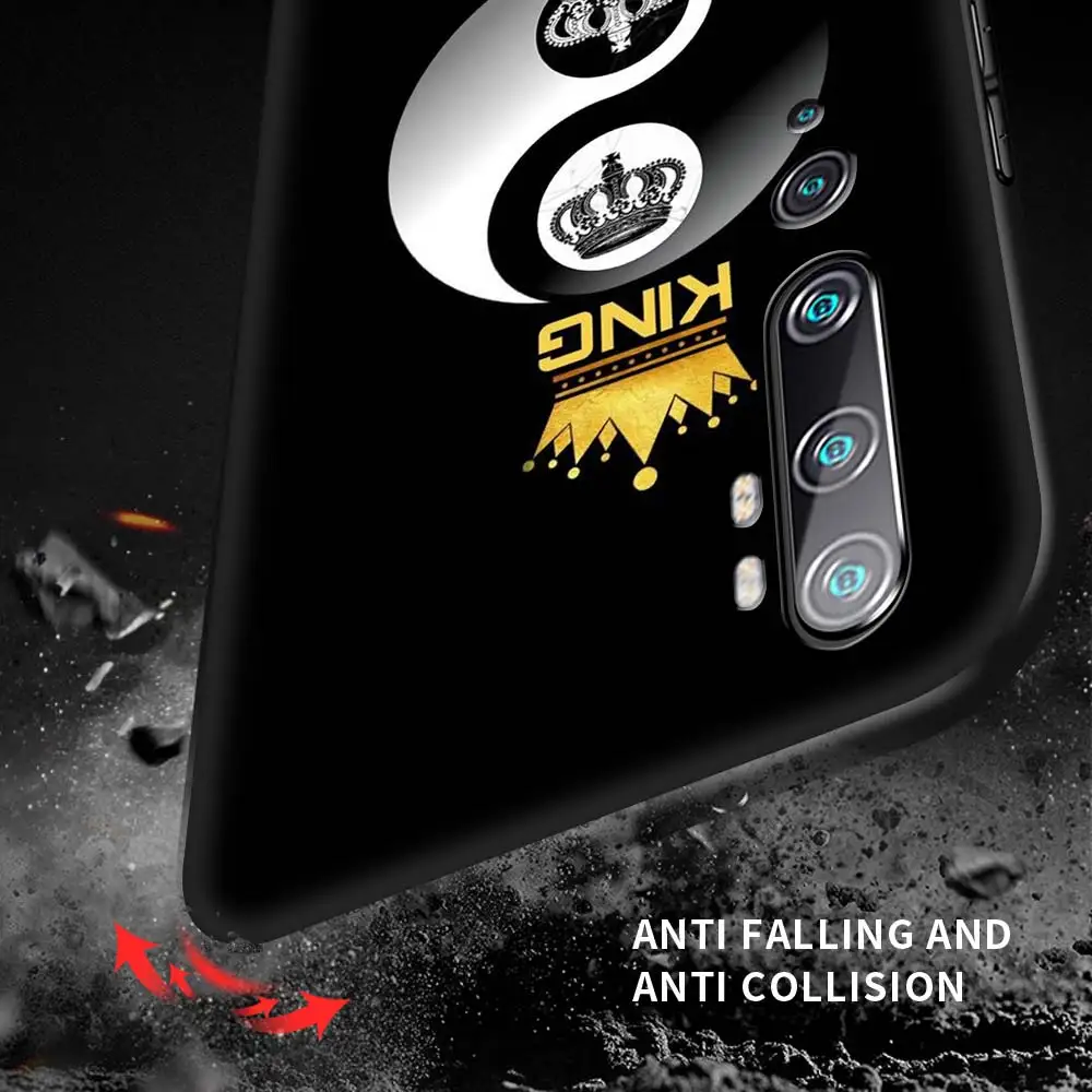 

Girl Queen King Phone Case for Xiaomi Mi 11 Poco X3 NFC M3 F1 Funda Mi 9 SE 9T Pro CC9E Note 10 Lite Soft Cover Back Coque Shell