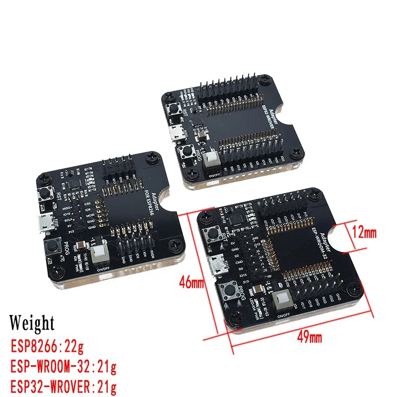 ESP8266 ESP32 ESP-WROOM-32 ESP32-WROVER макетная плата Тесты сжигание приспособление инструмент загрузчик для ESP-12F ESP-07S ESP-12S