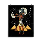 Современный домашний декор, постеры, Северный абстрактный Египетский Бог, Тоф, настенная живопись, холст, художественный постер, печать, Настенная картина, гостиная