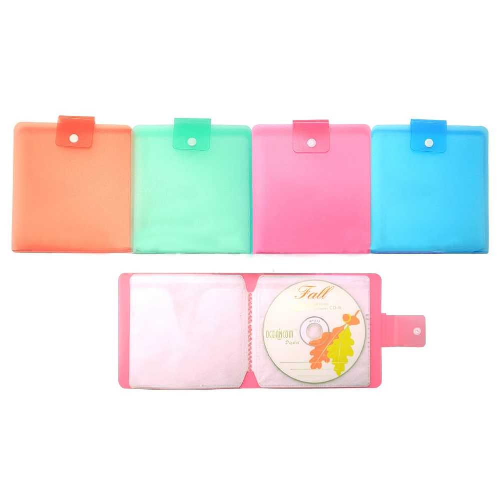 Портативный пылезащитный чехол для дисков и DVD 12 листов|Сумки чехлы CD| |
