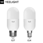 Светодиодная смарт-лампа Yeelight M2, Bluetooth-совместимая сетчатая лампа E27 E14, приглушаемая лампа с цветовой температурой, управление через приложение, работа для MiHome