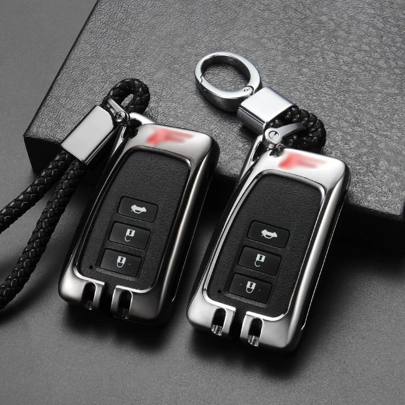 

Car Remote Key Cover Case Key Shell chain For Lexus NX GS IS ES GX LX RC 200 350 LS 450H 300H RX 250T Car Styling Accessories