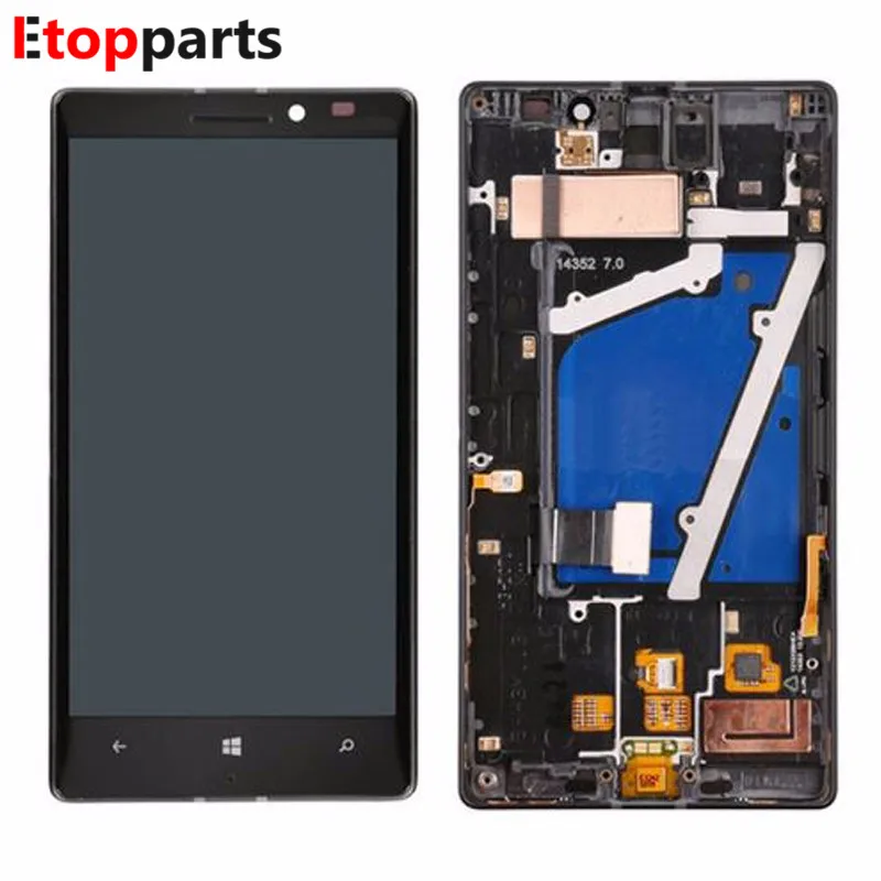 5-дюймовый ЖК-Дисплей чехол с подставкой и отделениями для карт Nokia Lumia 930