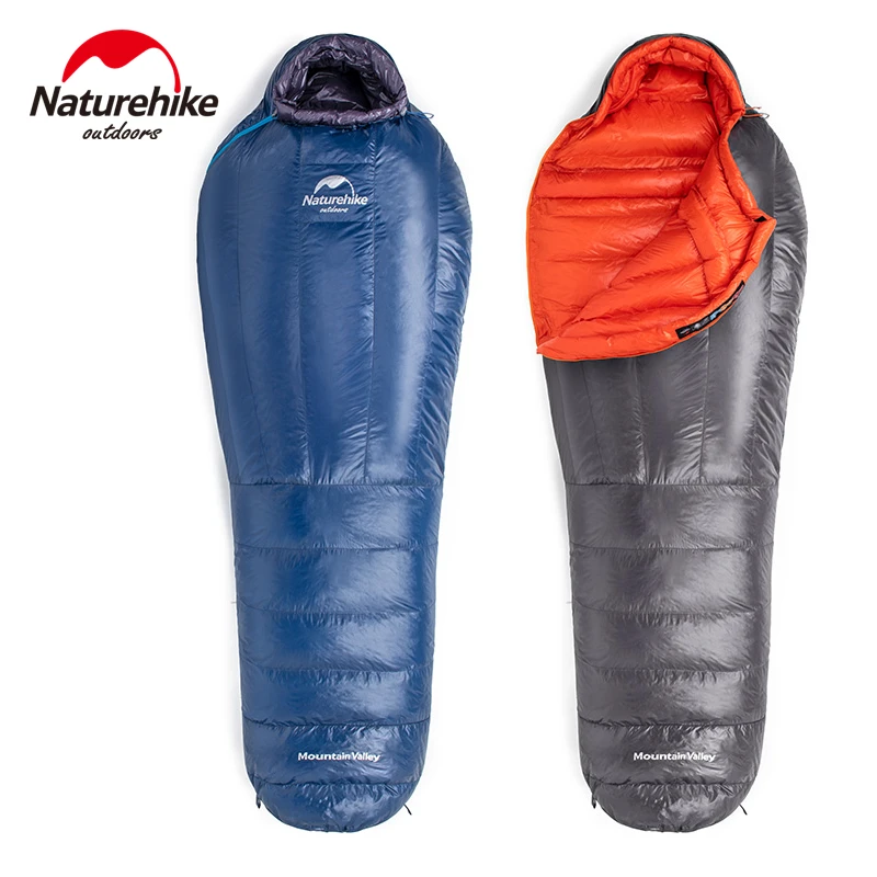 Сверхлегкий водонепроницаемый спальный мешок Naturehike для мам с гусиным пухом