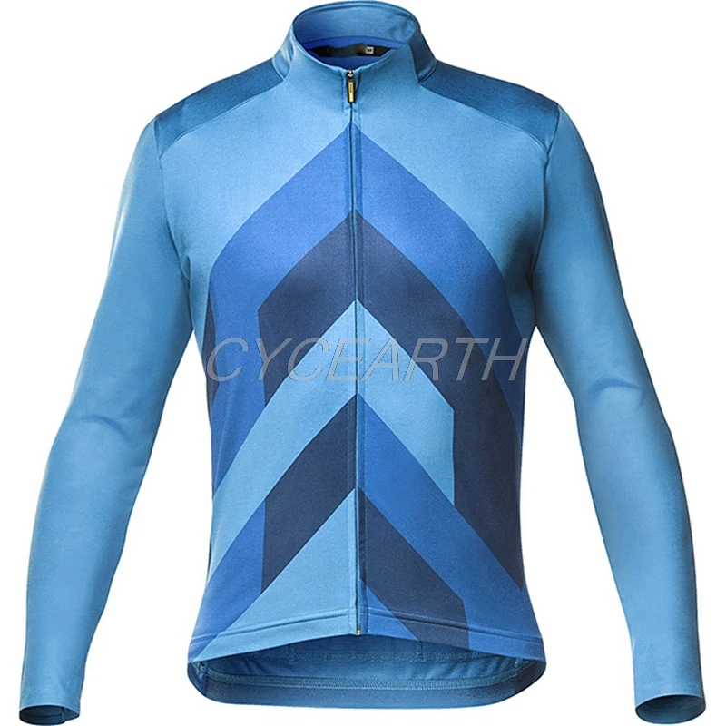 

2020 mac Spring/Autumn Cycling Jersey long Sleeve Bicycle Clothing Bike Wear Shirts Quick-Dry Maillot Ropa Ciclismo Men Tops