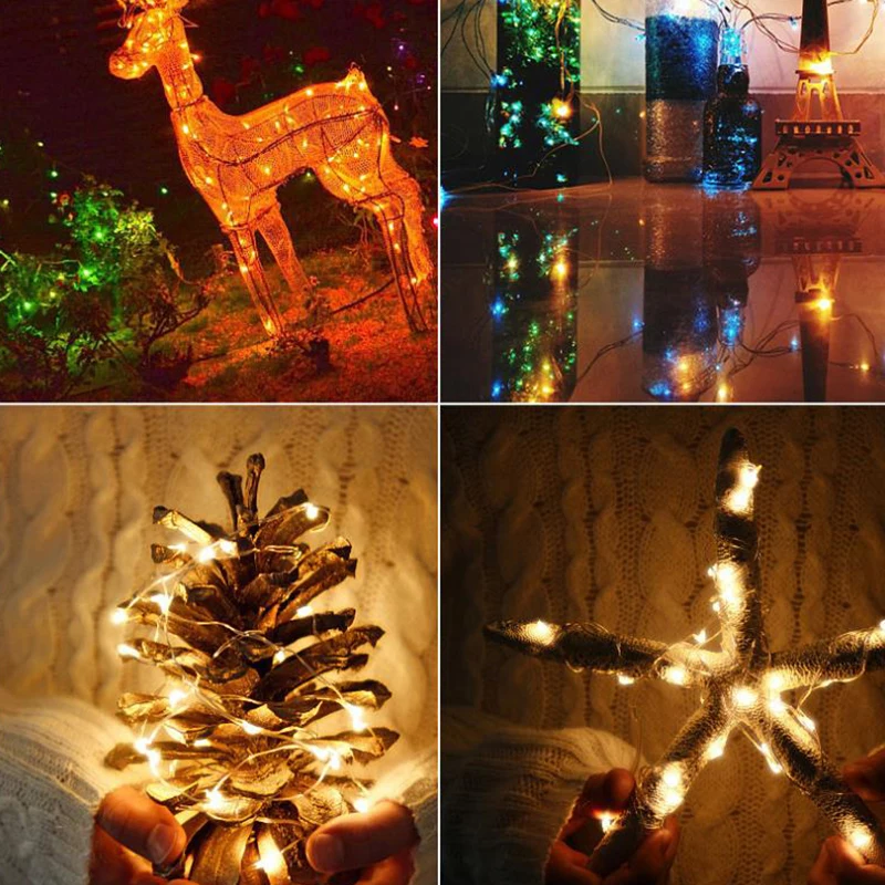 2 м 20 светодиодов винной пробкой светильник Ночной домашний декор гирлянда