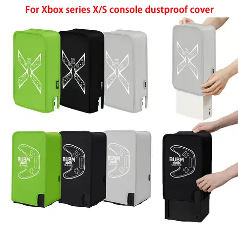 Пыленепроницаемый прочный защитный чехол для консоли Xbox серии X/S, эластичная ткань, Пыленепроницаемый Чехол для хранения Xbox