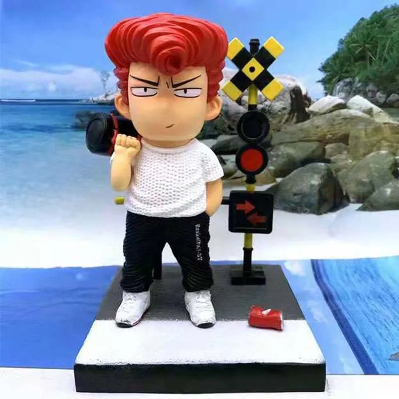 

25CM Sakuragi Hanamichi Kaede Rukawa Slam Dunk Action Figure Model Toys For Children Birthday Gift Movie Fans Collection