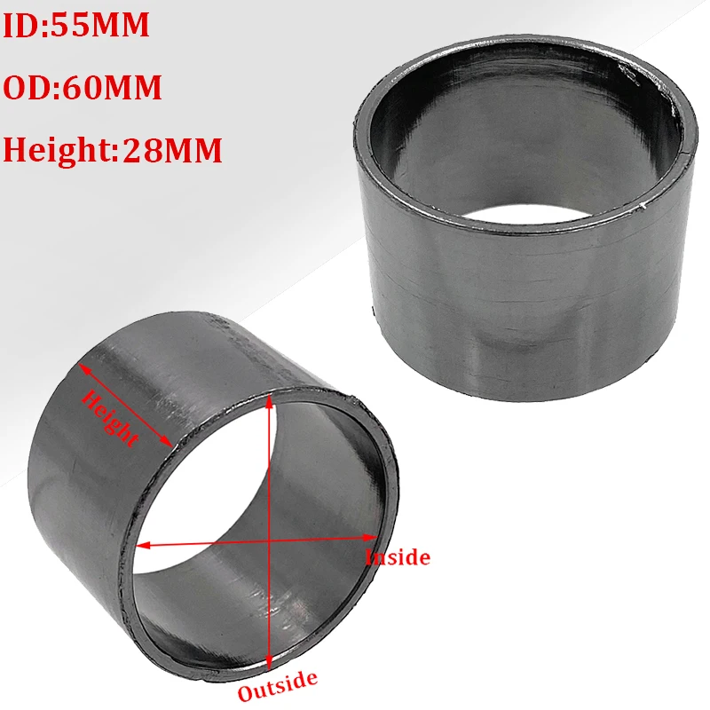 Уплотнение для выхлопных газов уплотнительная прокладка соединения глушителя и